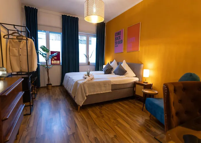 Cozy Dor Stilvolles Parkplatz Netflix Appartement